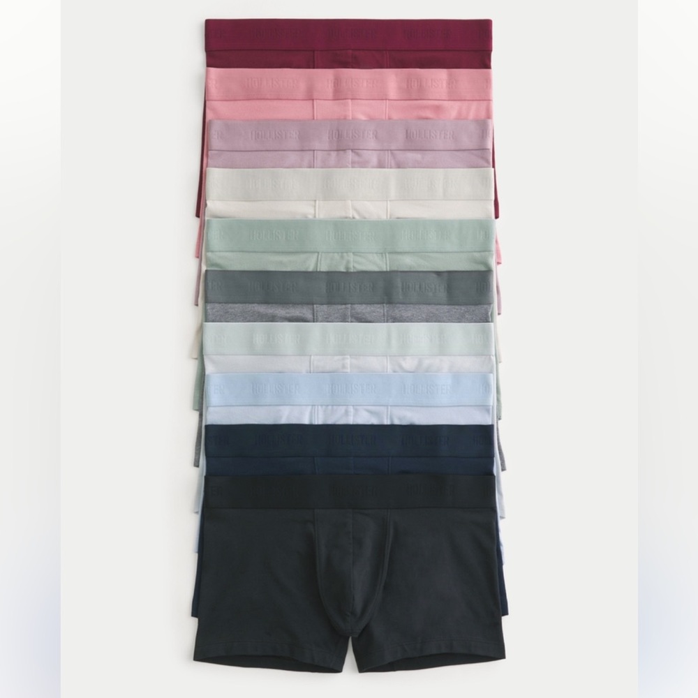 Hollister Classic Length Sold Out Boxer- 10 pack
